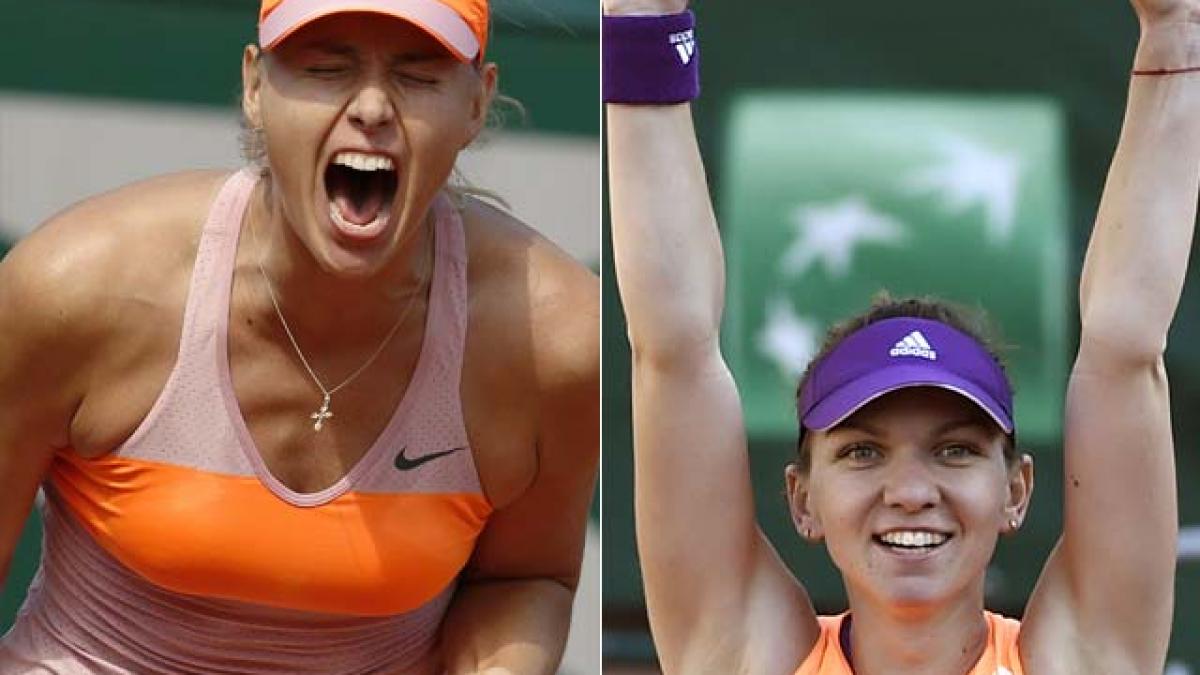 simona halep si maria sarapova doua regine despartite de un fileu