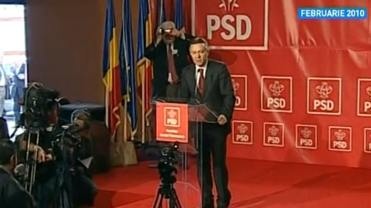 la ordinea zilei prezidentiabilul pmp cristian diaconescu pe cand candida la sefia psd