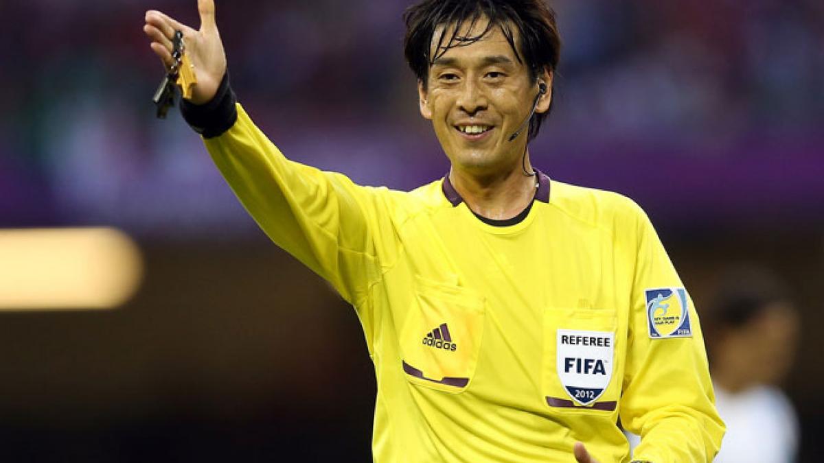 cel mai bun arbitru asiatic al anului 2012 va conduce meciul de deschidere de la cupa mondiala