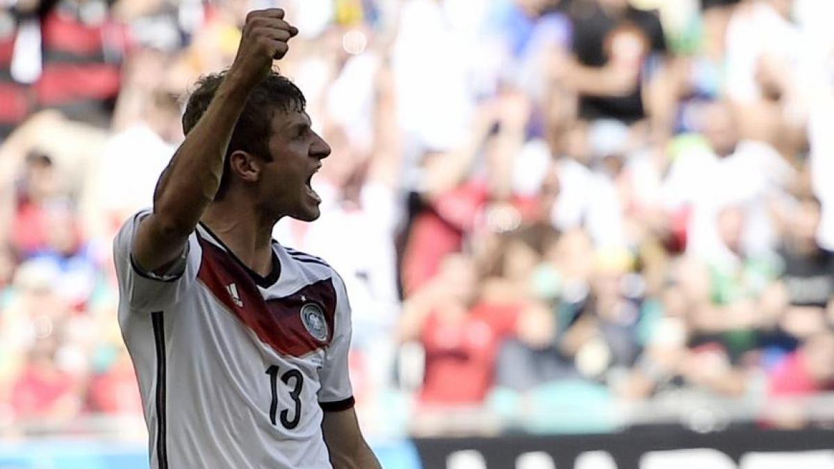 germania invinge portugalia cu 4 0 thomas muller reuseste primul hattrick la cupa mondiala din