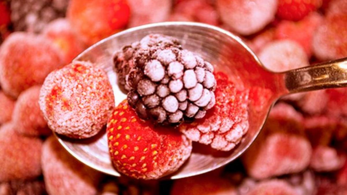 o noua tehnica de congelare dezvoltata de oamenii de stiinta fructele si legumele congelate la fel