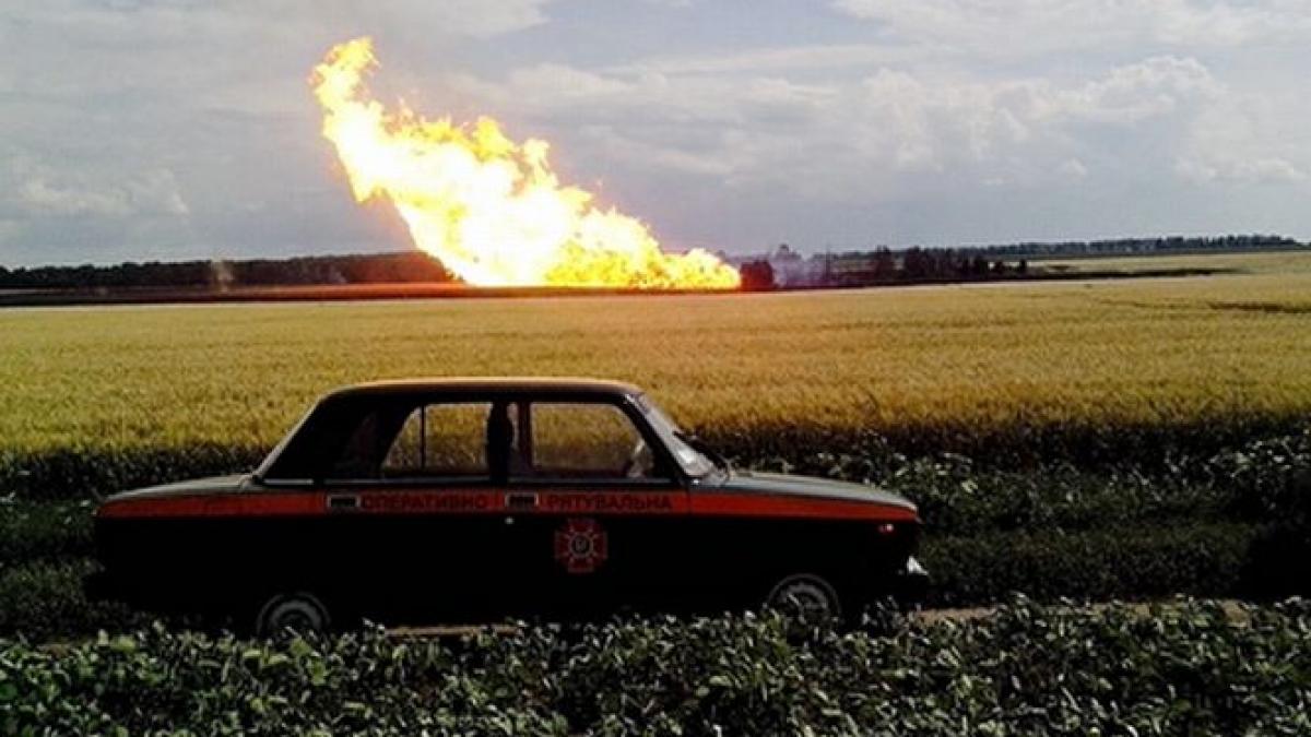 explozia de ieri a gazoductului din ucraina a fost provocata de o bomba