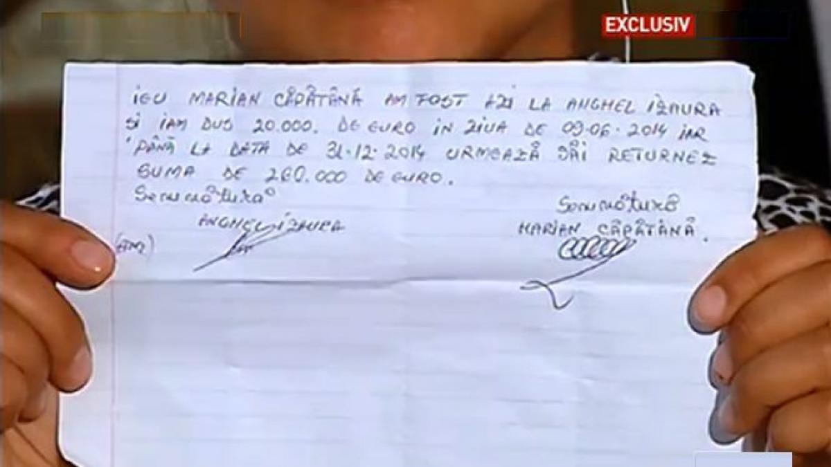 fiica lui bercea sustine ca i s au dat bani ca sa nu dea inregistrarile cu mircea basescu la dna