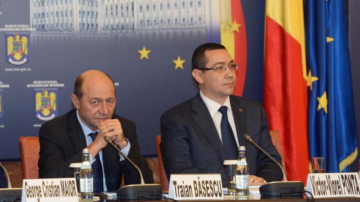 basescu refuza sa il mandateze pe ponta la consiliul european am un motiv sentimental sa particip
