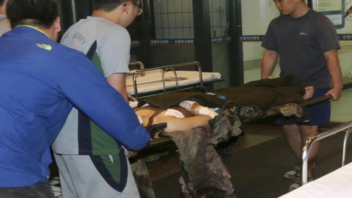 militarul sud coreean care si a ucis cinci camarazi a fost capturat dupa o tentativa de sinucidere