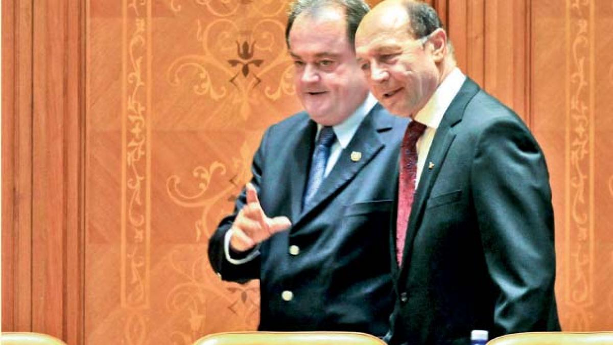 reactia lui blaga cu privire la scandalul in care este implicata familia basescu presedintele nu ar