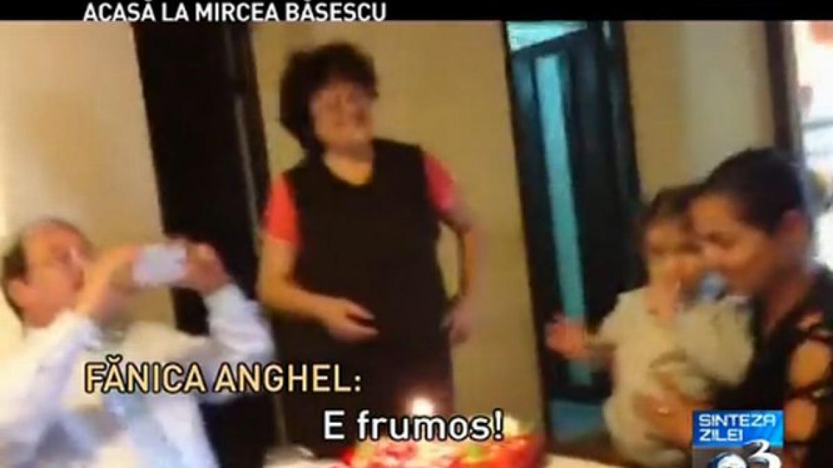 video mircea basescu petrece la el acasa cu familia bercea