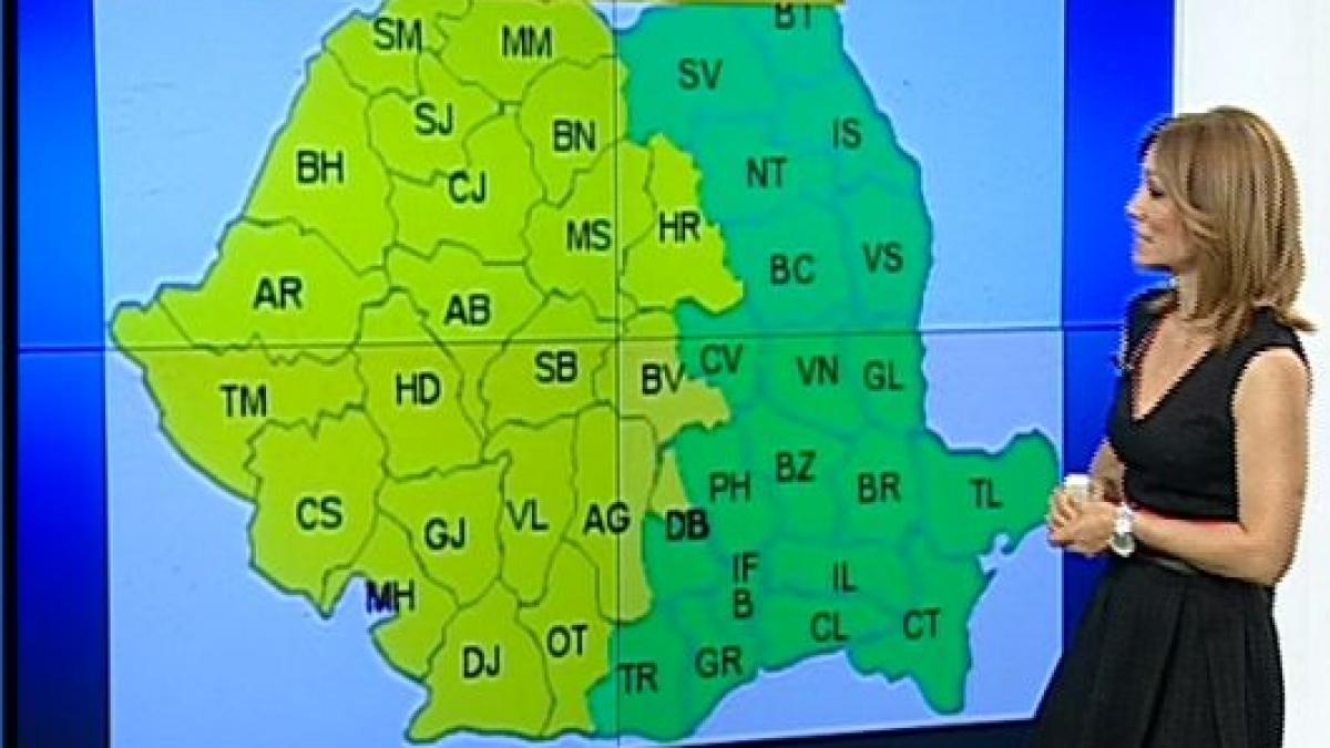 cod galben de vijelii si ploi vremea urata se intoarce in romania