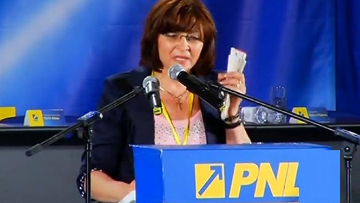 discurs de senzatie la congresul pnl femeia a fost data afara din sala