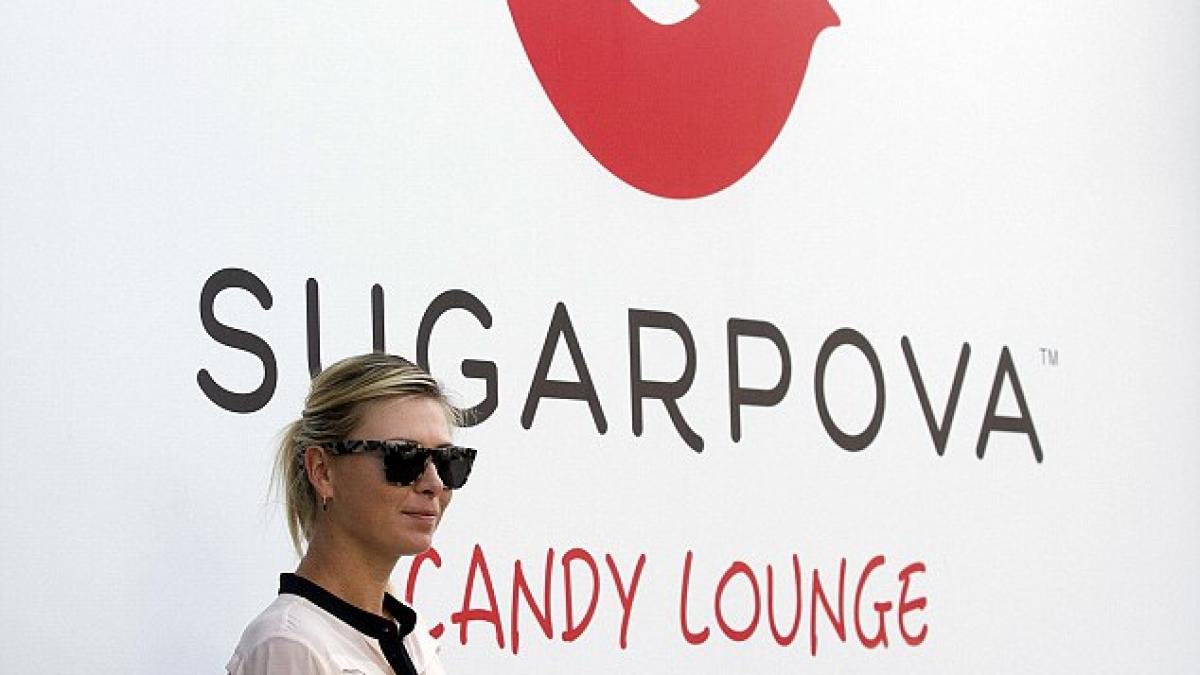maria sharapova si a atras antipatia britanicilor dupa ce si a adus dulciurile sugarpova in