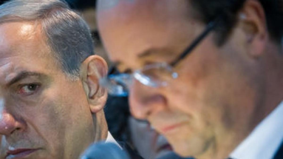 hollande condamna tirurile de rachete si exprima solidaritatea frantei fata de israel