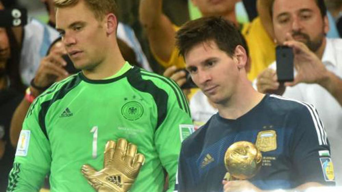 lionel messi a primit balonul de aur al cupei mondiale neuer cel mai bun portar pogba cel mai bun