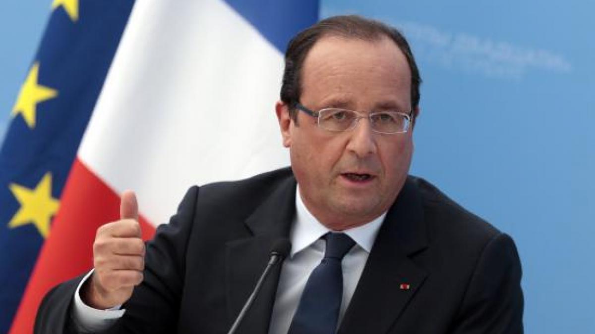 hollande trebuie facut totul pentru a pune capat suferintelor populatiei din gaza