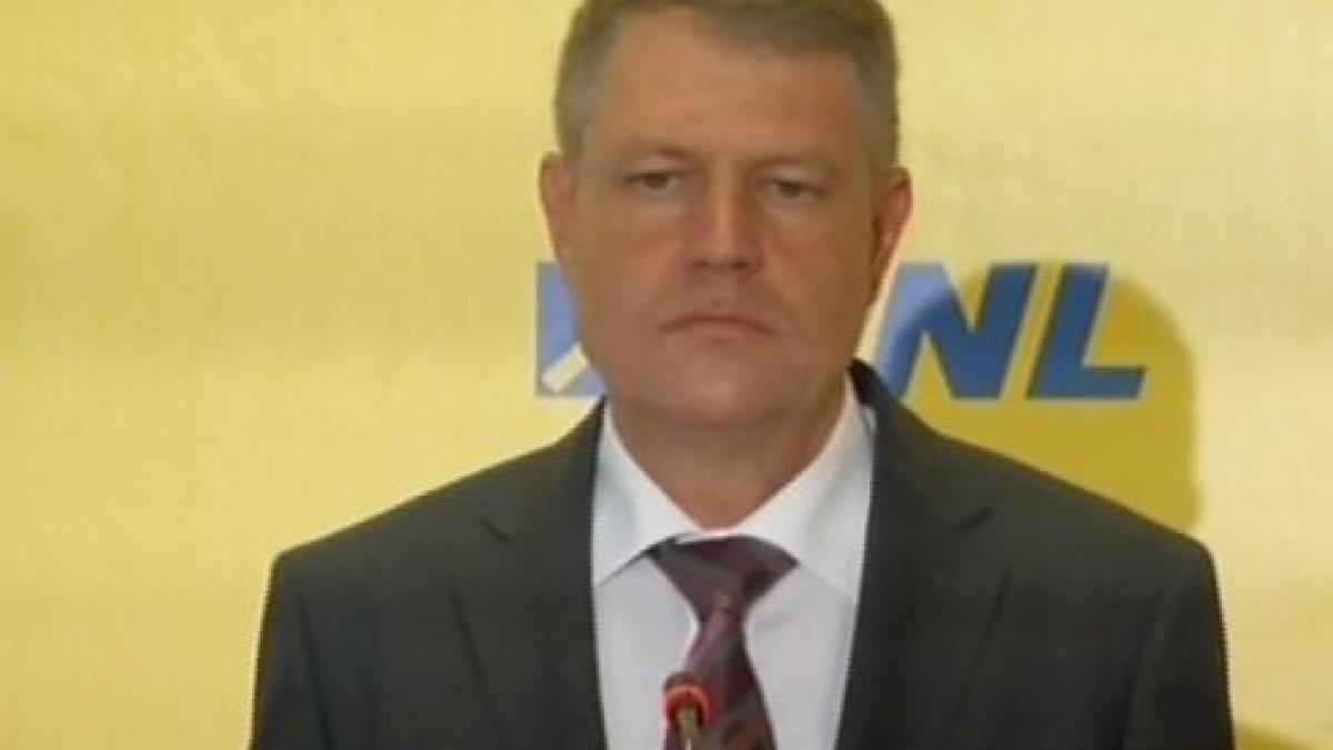 klaus iohannis dupa ce a fost ales candidatul pnl pentru prezidentiale toata lumea va lupta pentru