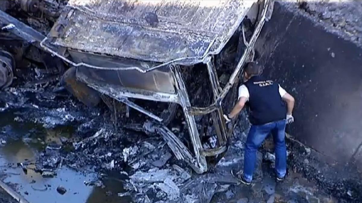 cine sunt romanii care au murit in tragedia de pe autostrada din spania legistii au prelevat probe