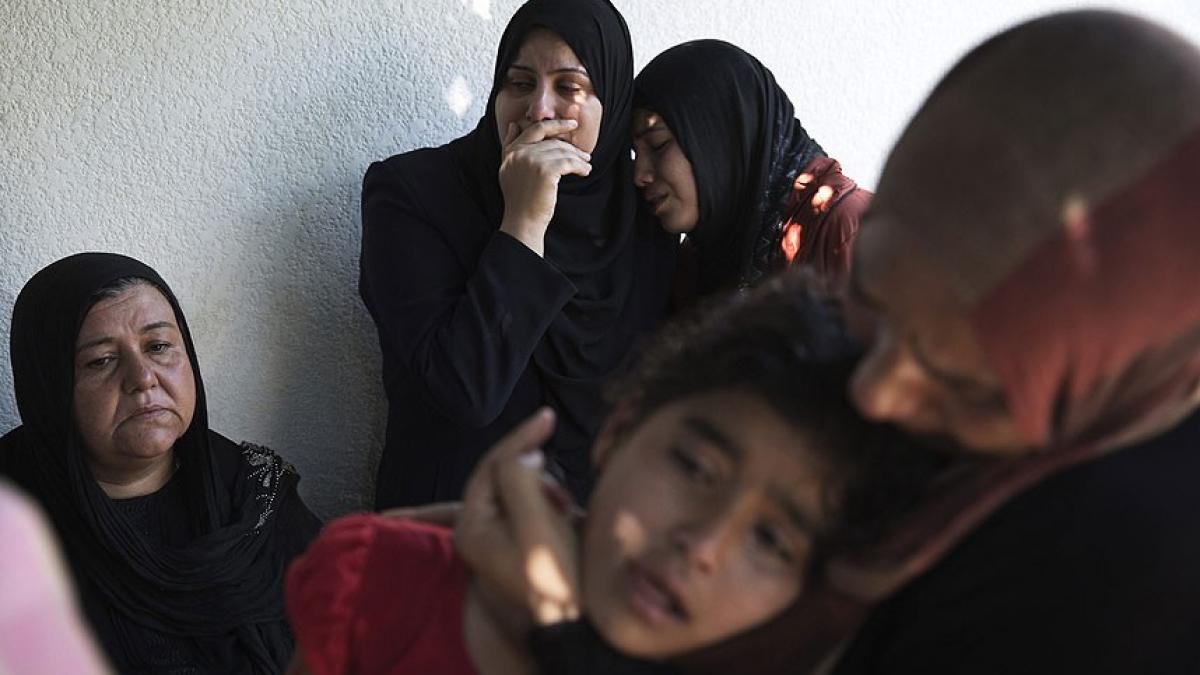 douazeci de palestinieni ucisi intr o scoala onu din fasia gaza bombardata de israelieni