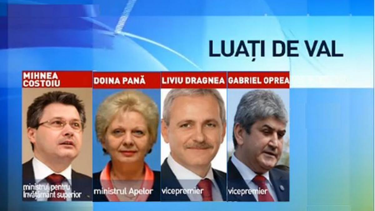 ministri luati de val ce gafe au facut politicienii la inundatii