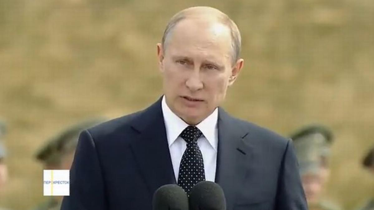 moment penibil pentru putin la un discurs ce a patit liderul de la kremlin