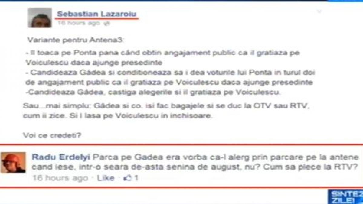 sinteza zilei cel care l a amenintat cu moartea pe mihai gadea prietenul consilierului prezidential