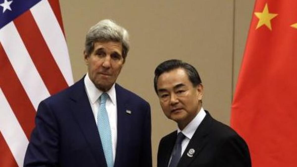 incident diplomatic la o intalnire bilaterala sua china