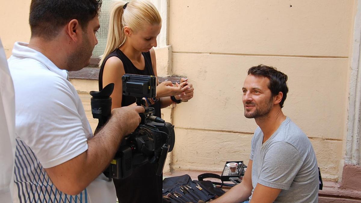 andrei aradits protagonist in scurtmetrajul studentilor ima