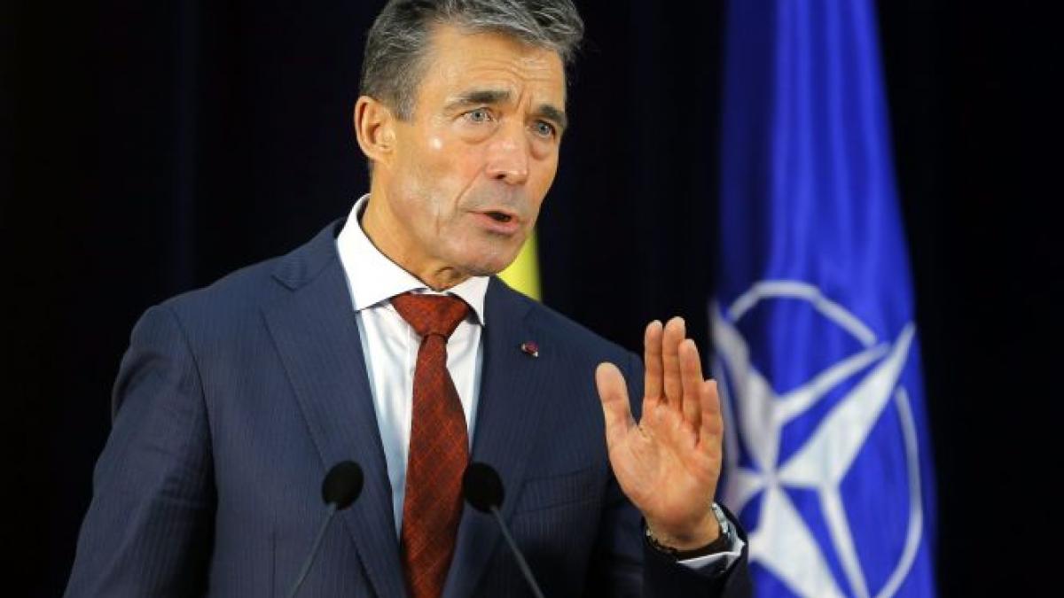 secretarul general al nato exista o probabilitate ridicata ca rusia sa intervina militar in estul