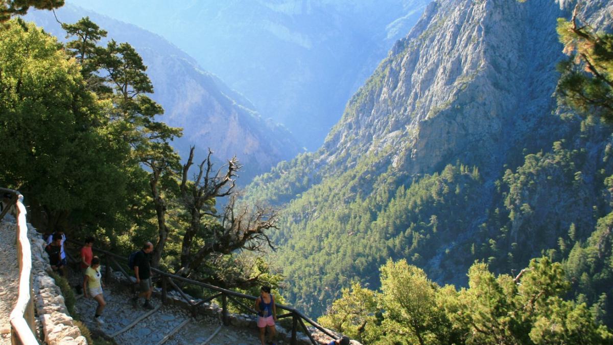 frumusetile naturale ale chaniei in parcul national cheile samaria