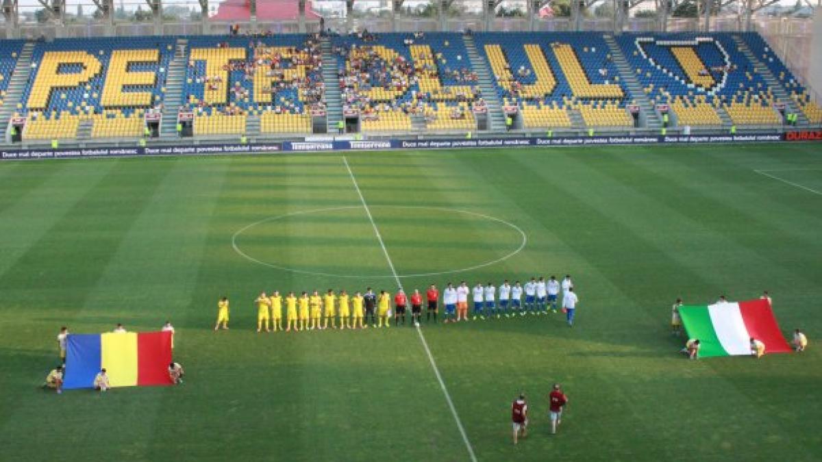 viorel moldovan a debutat cu dreptul pe banca nationalei de tineret romania a invins italia cu 2 1
