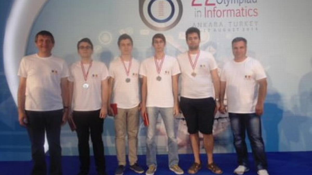 romania o medalie de aur si trei de argint la olimpiada balcanica de informatica pentru seniori