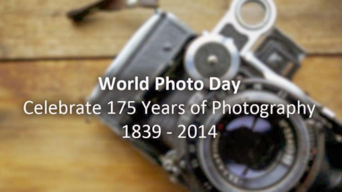 ziua mondiala a fotografiei cum a luat nastere arta fotografica