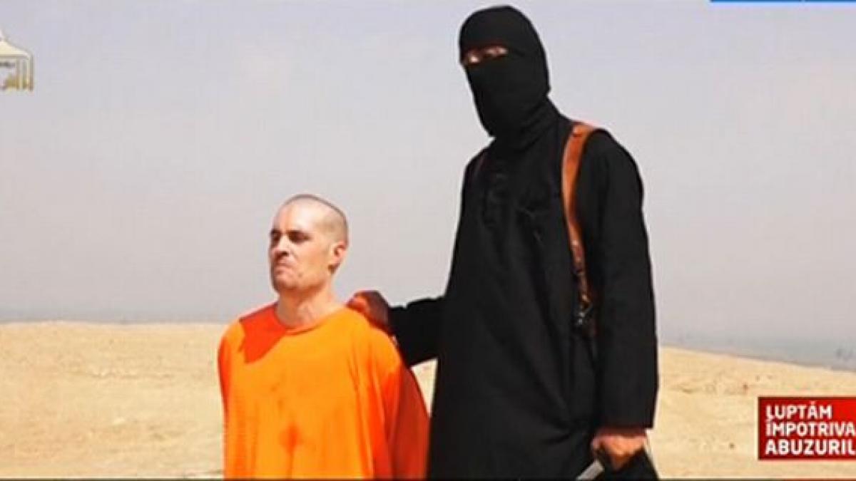 imagini socante jurnalist american decapitat de teroristii din gruparea statul islamic fbi