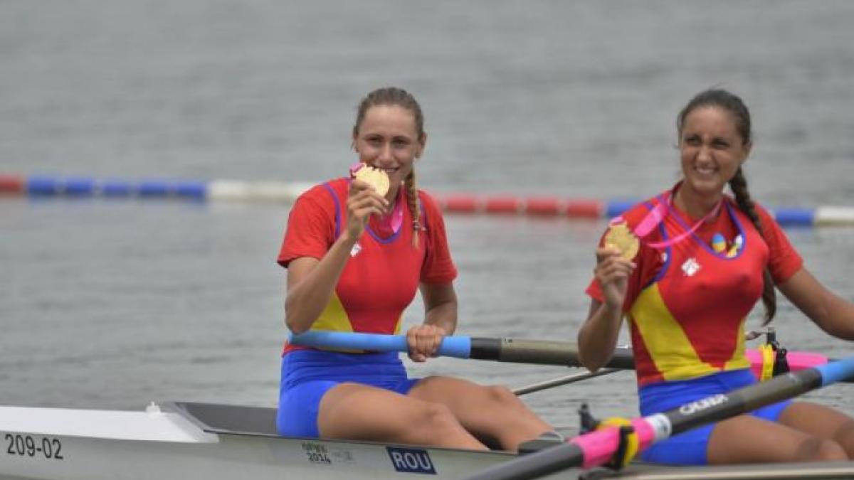 romania a castigat doua medalii de aur in concursul de canotaj din cadrul jocurilor olimpice de