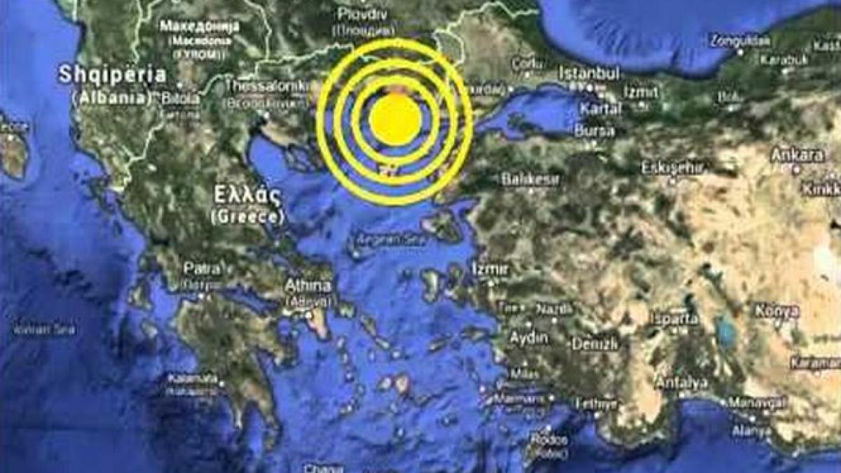 grecia un cutremur puternic s a produs in regiunea halkidiki