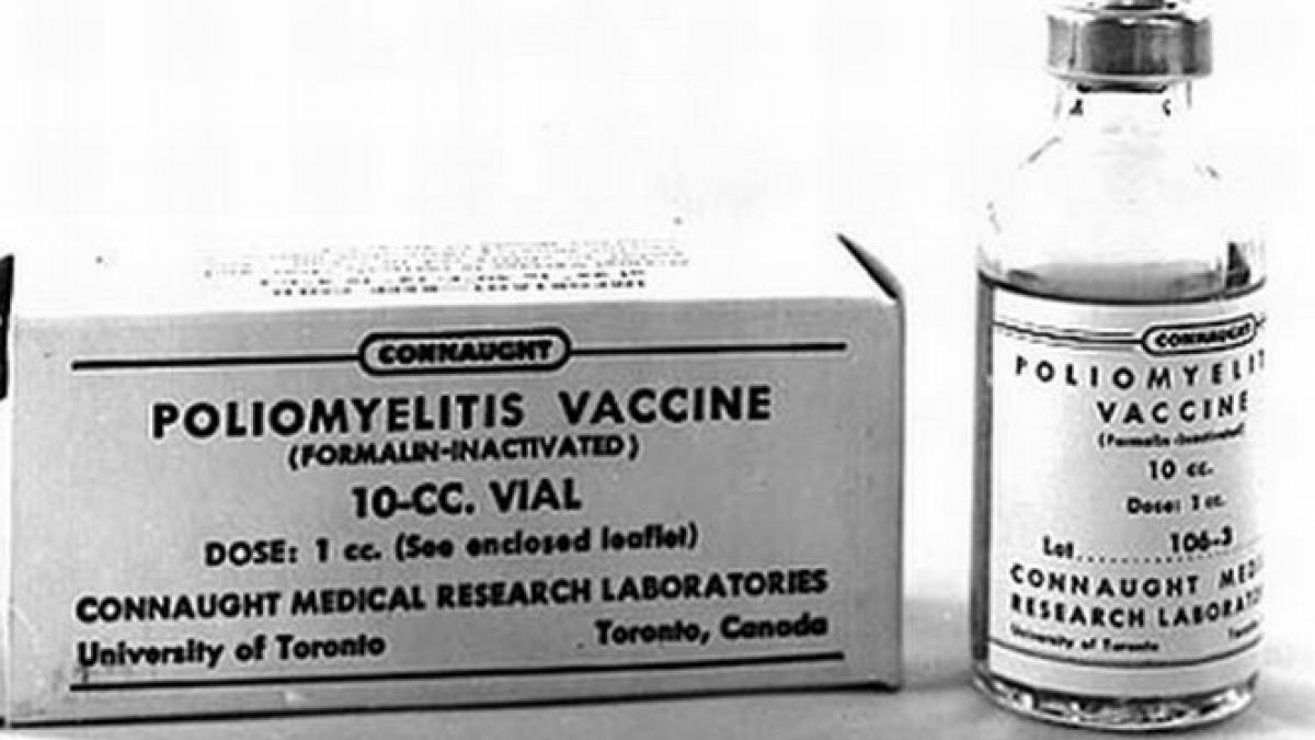 poliomielita ar putea fi eradicata prin administrarea simultana a doua vaccinuri