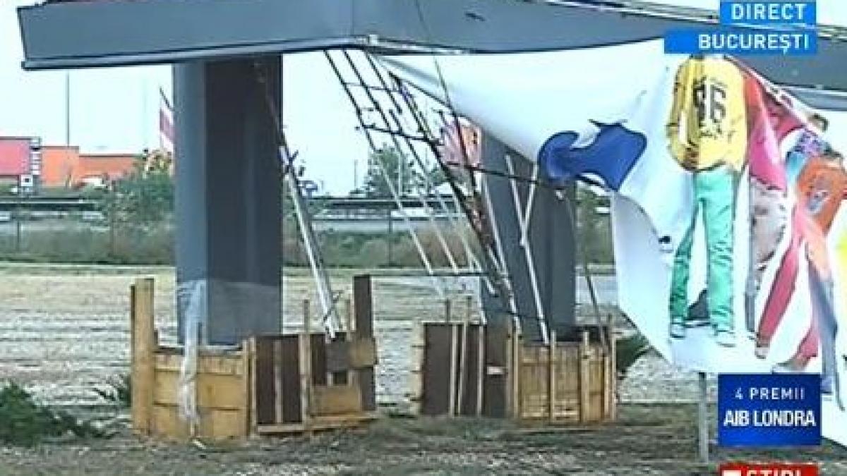 furtuna puternica in bucuresti