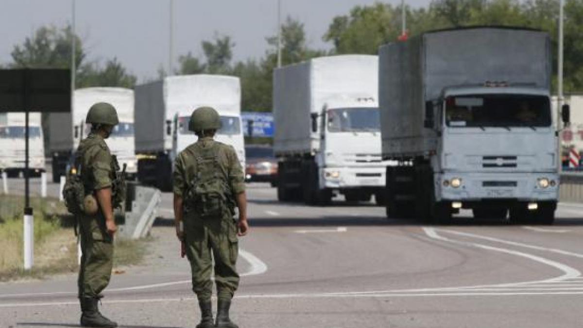 moscova dezminte ca vehicule din convoiul rus ar fi preluat echipamente militare din ucraina