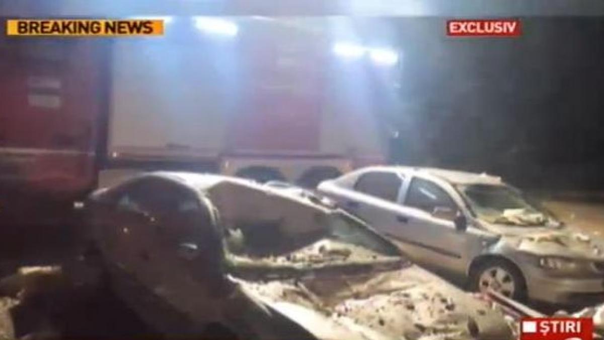 un bloc de locuinte sociale din judetul olt a fost distrus de furtuna