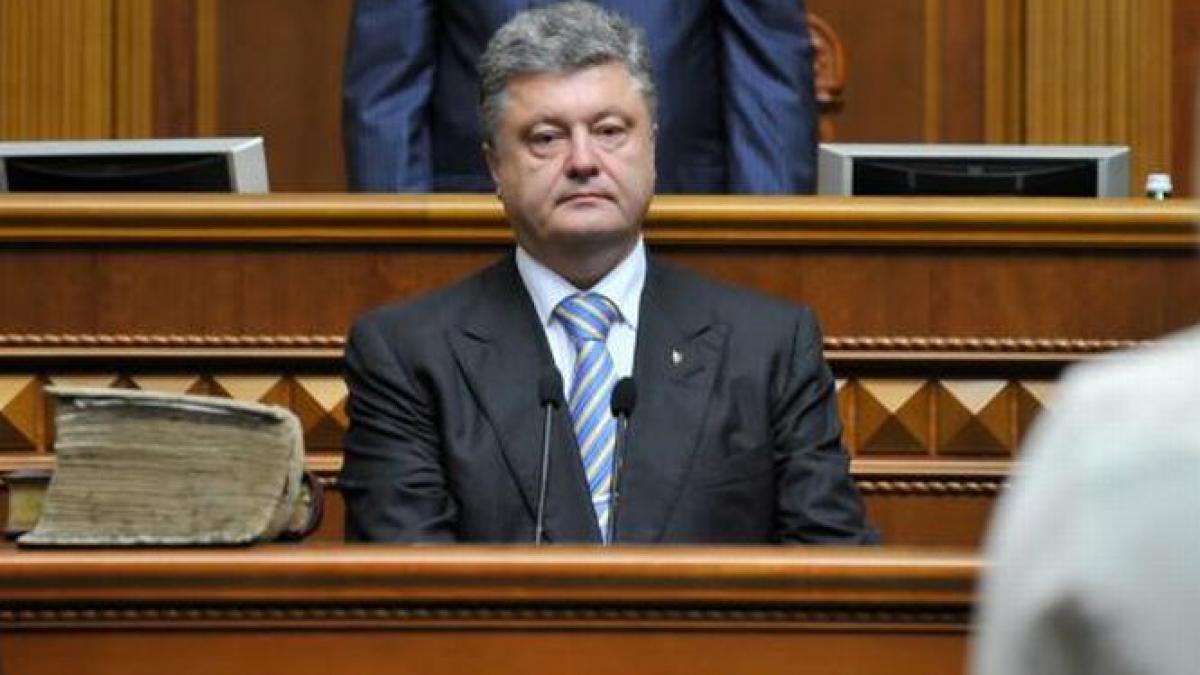 presedintele ucrainei am decis sa dizolv parlamentul alegerile anticipate vor avea loc pe 26