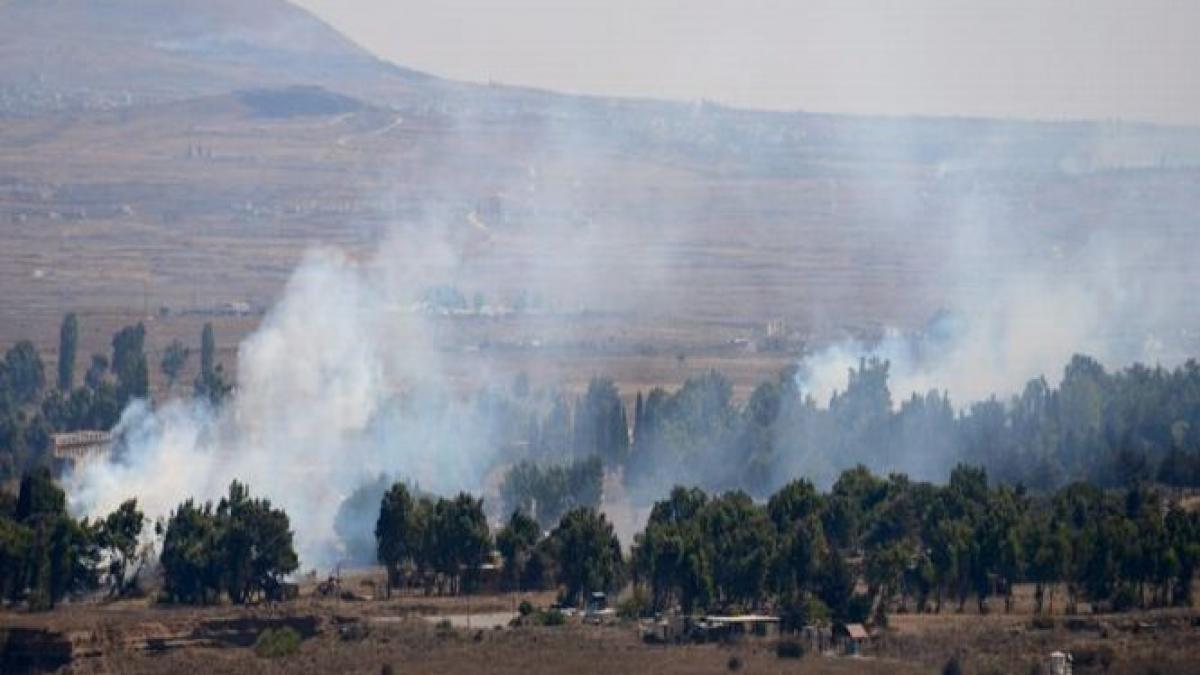 israelul a atacat pozitiile armatei siriene