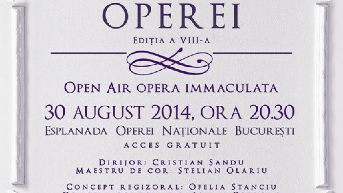 promenada operei open air opera immaculata