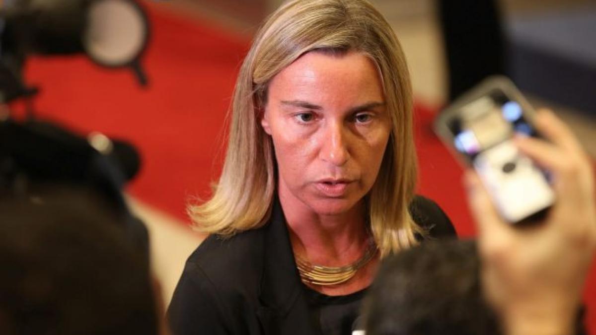noua sefa a diplomatiei ue federica mogherini trebuie sa mentinem deschisa calea diplomatica in