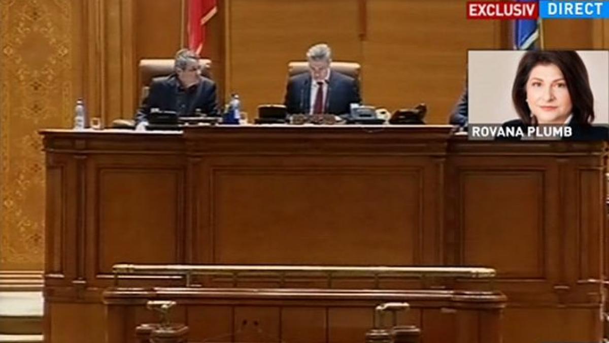 rovana plumb ataca senatorii opozitiei nu sunt interesati de binele populatiei