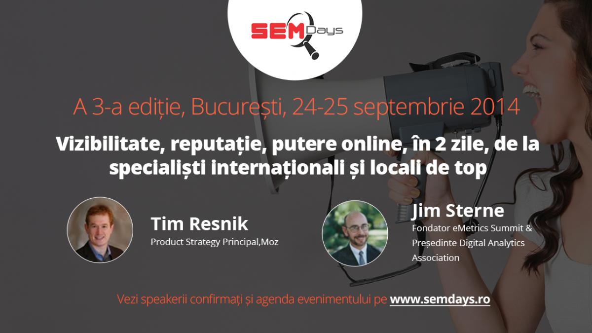 sem days 2014 despre vizibilitate relevanta si putere in online cu specialistii din sua uk si