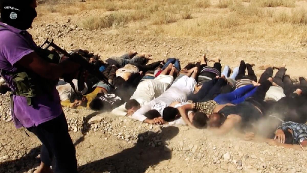 macel facut de si am omorat peste 500 de prizonieri fotografiile socante publicate pe internet