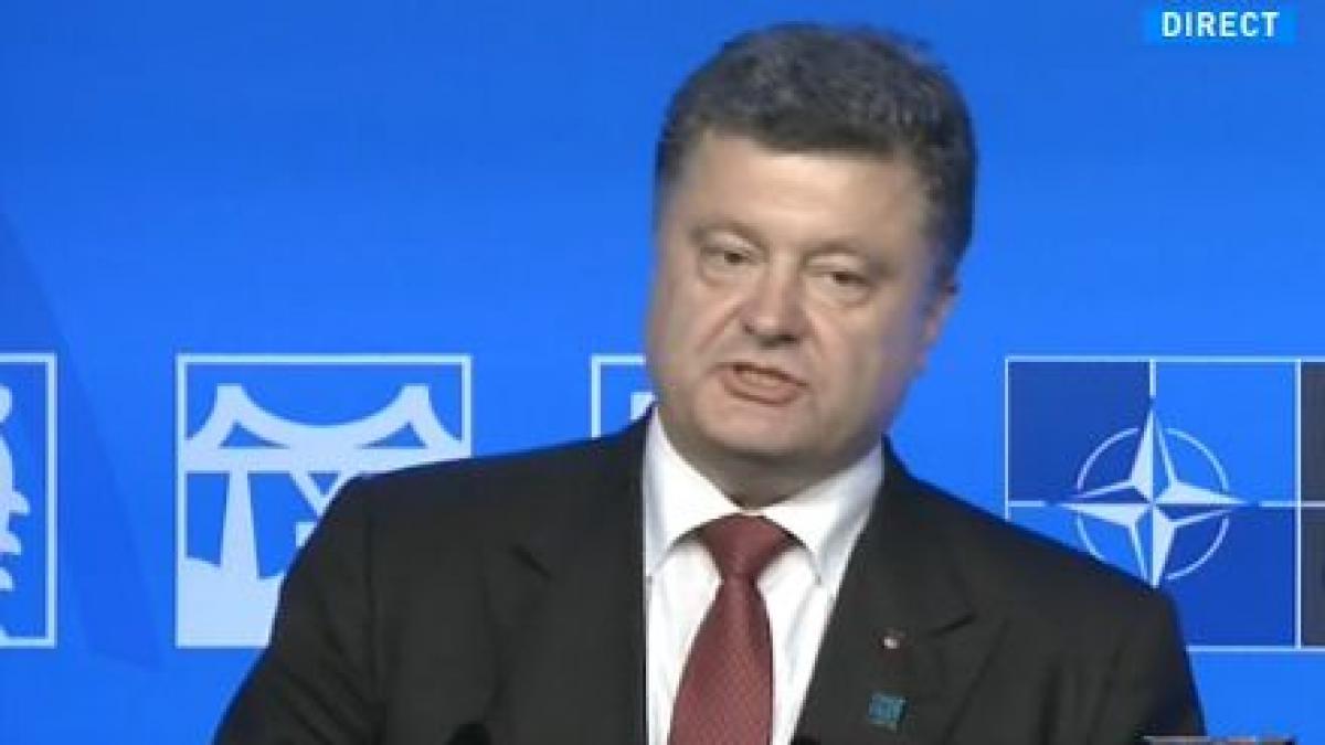 porosenko prudent optimist in legatura cu incheierea unui armistitiu vineri