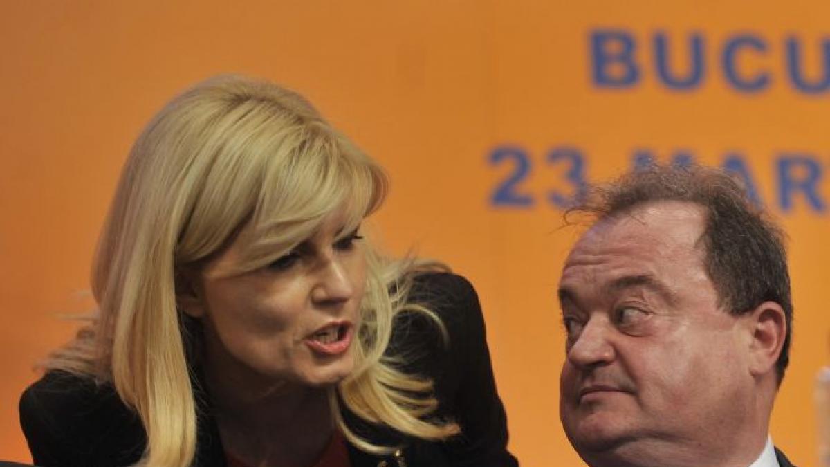 blaga basescu a facut partid pentru febletea lui