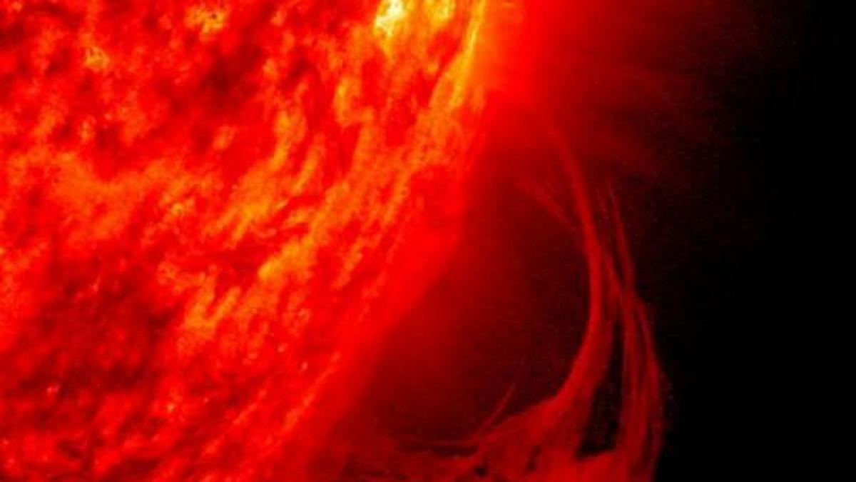 o puternica furtuna solara se apropie de pamant dar nu va genera probleme deosebite