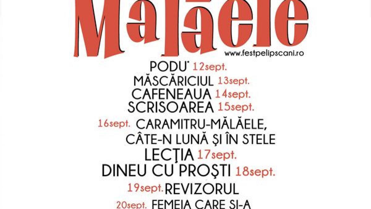 vineri incepe fest pe lipscani editia i horatiu malaele
