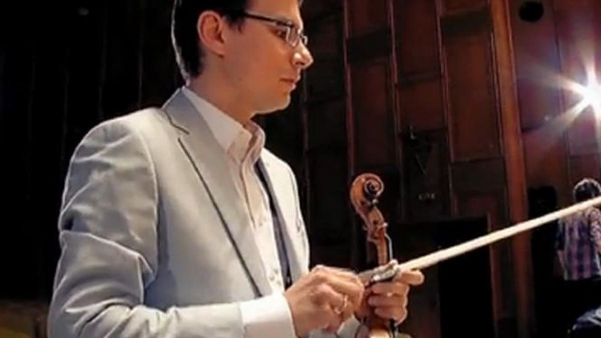 un roman printre cei mai buni violonisti de la concursul george enescu