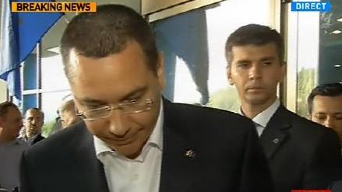 victor ponta basescu nu stie sa munceasca si face galagie